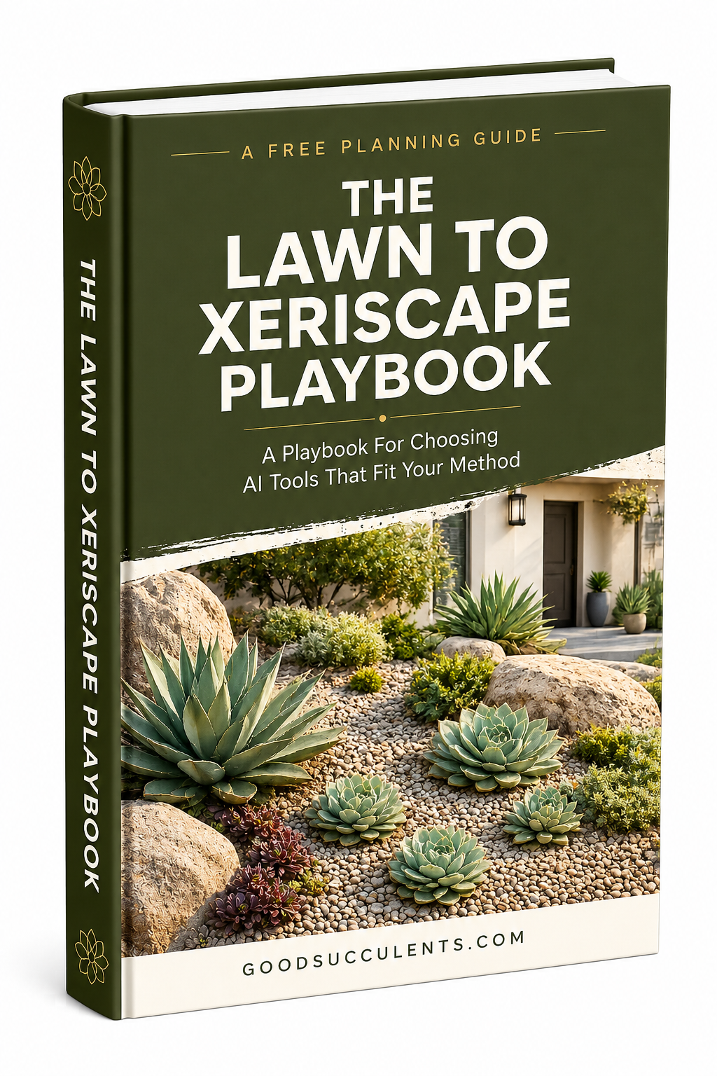 Cover of the free Lawn to Xeriscape Playbook
